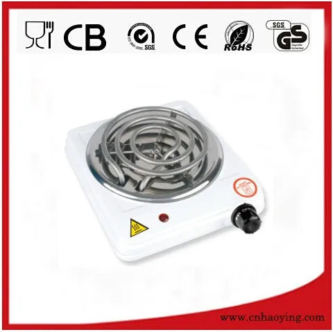 1000W Portable electric coil hot plate single burner for cooking, easy clean, Countertop cooktop electric stove Techelectronicx