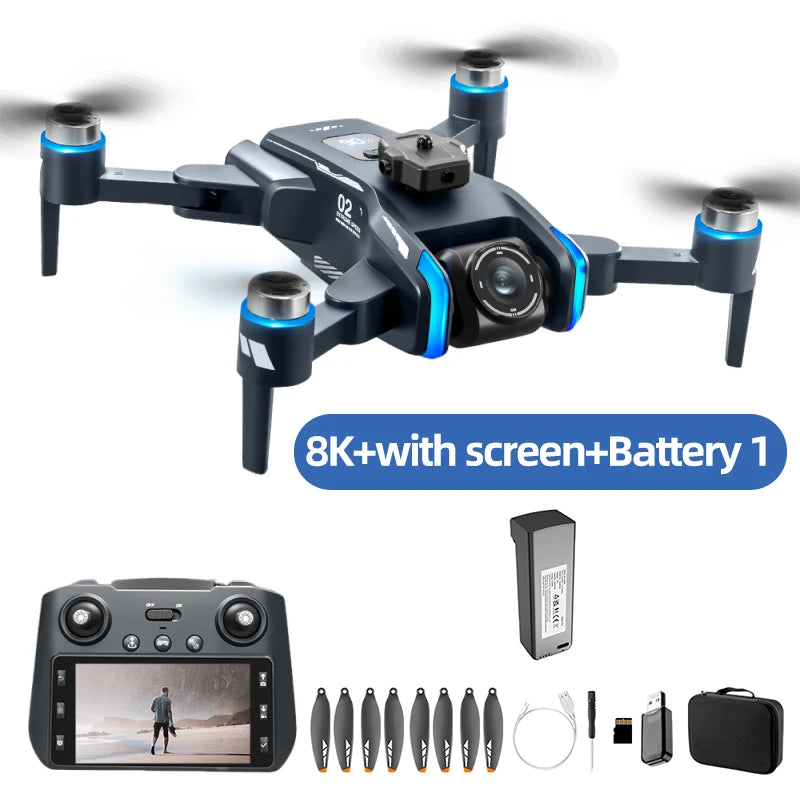 Xiaomi Mijia XT808 GPS Drone Professional 8K HD Dual Camera Brushless Motor avoidance WIFI FPV Foldable RC Quadcopter Helicopter Techelectronicx