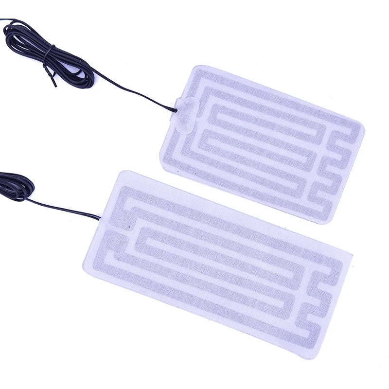 1/2pcs   5V Winter Warm Gloves Usb Powered Heated Pads Hand Warmer Pads TechElect
