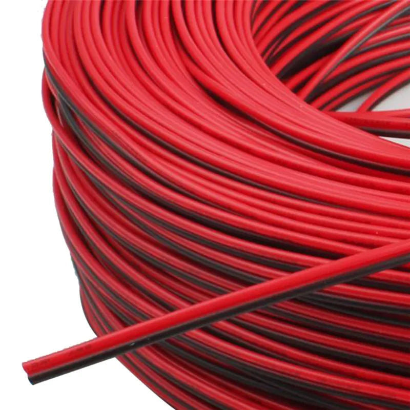 10m Extension Cable With 2pin 20 AWG For LED Strip Tape String Connect  Electrical Wire Techelectronicx