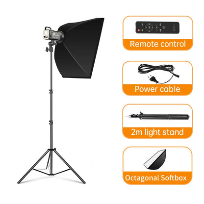 100W Photography LED Video Light  Daylight-Balanced Sun Lamp for Portrait Flash Studio Accessories Youtube Live Techelectronicx