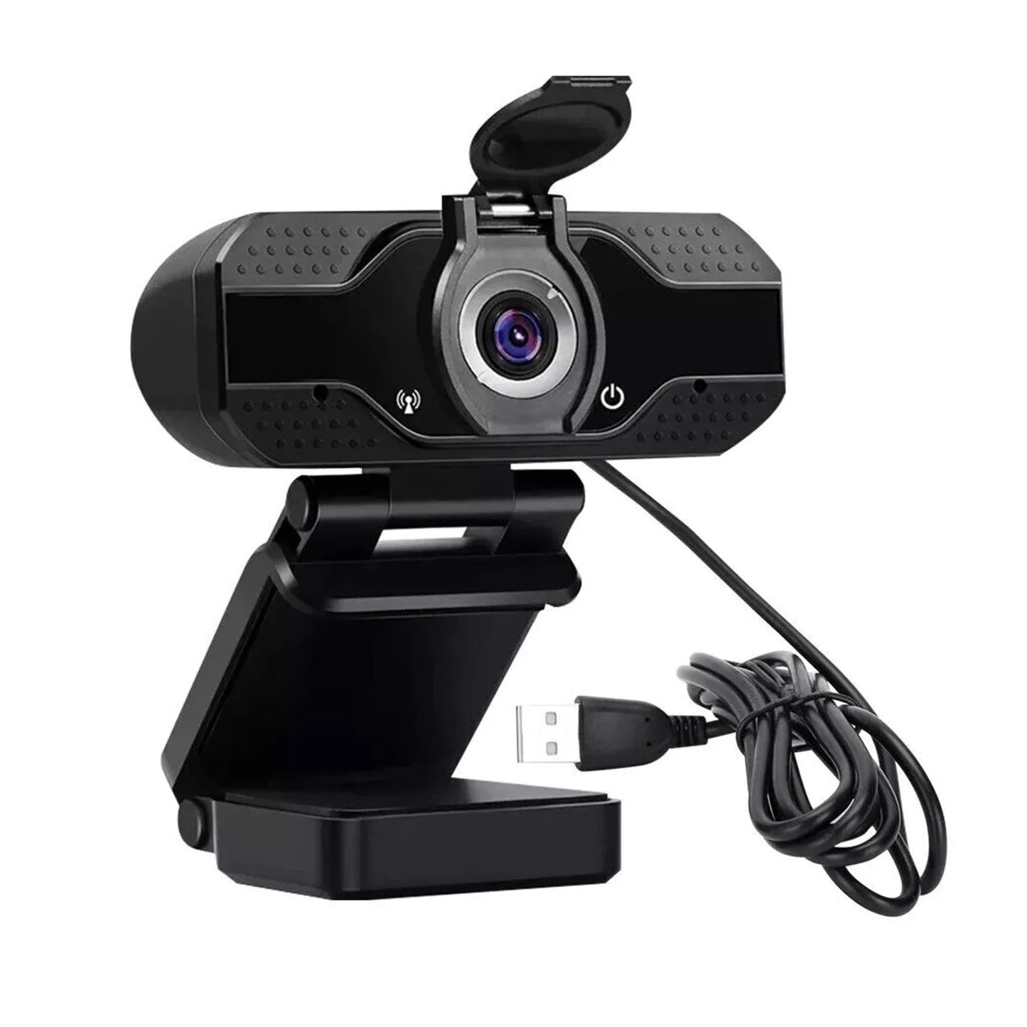 1080P Manual Focus Computer Camera HD Webcam For PC Laptop Crystal Clear Video Auto-installation Multi-angle Tripod Techelectronicx