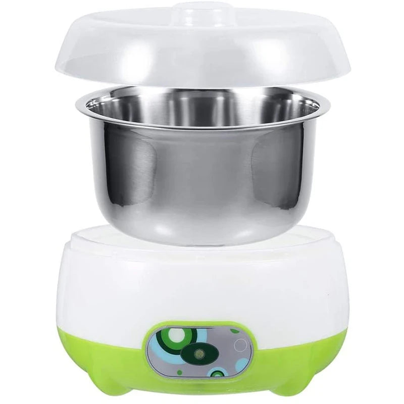 Yoghourt Machine, Automatic Stainless Steel Liner Yogurt Maker Machine Home DIY Yoghourt Container, Yogurt Maker EU Plug Techelectronicx