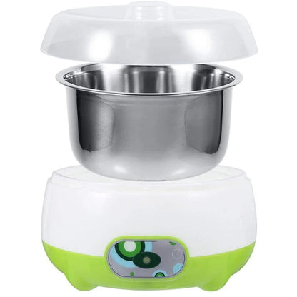 Yoghourt Machine, Automatic Stainless Steel Liner Yogurt Maker Machine Home DIY Yoghourt Container, Yogurt Maker EU Plug Techelectronicx