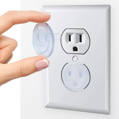 10pcs Outlet Covers, American Standard Baby Proofing Safety Child Secure Electric Plug Protectors TechElect