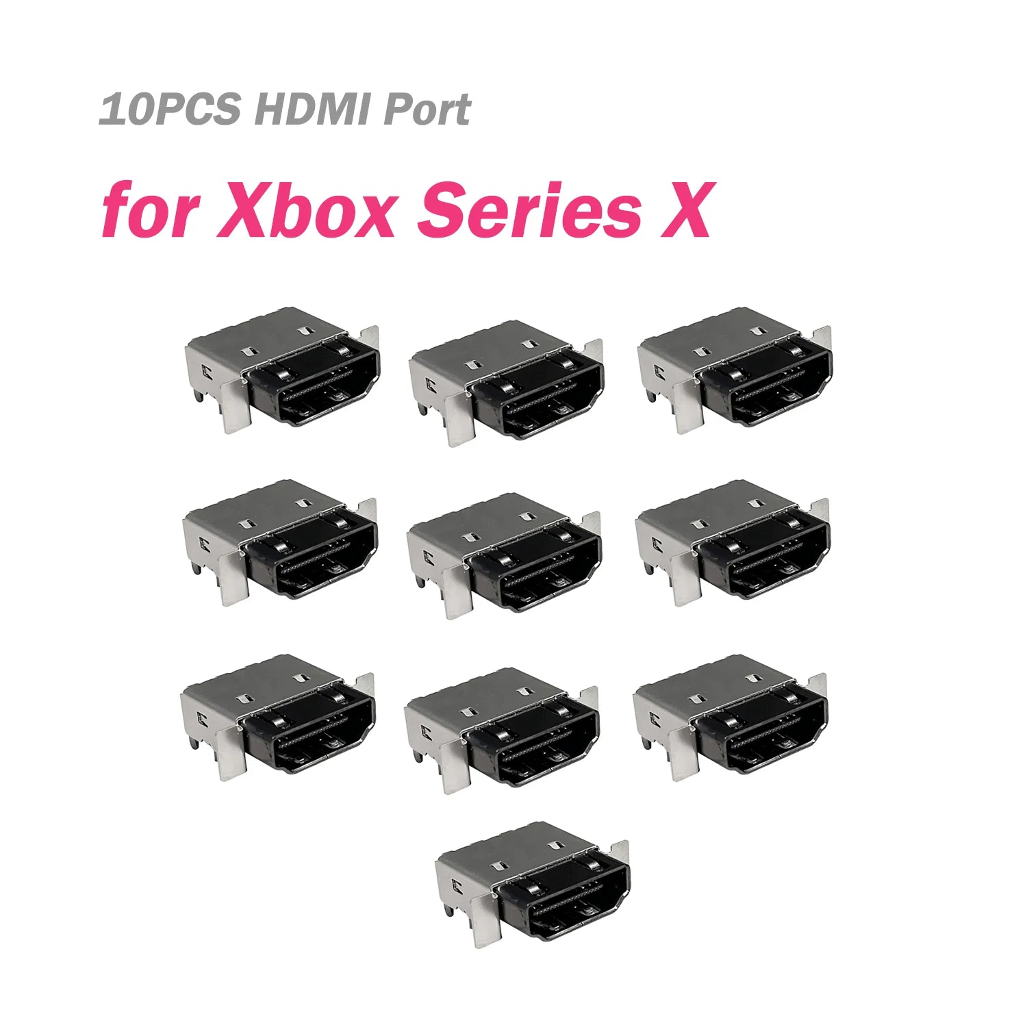 1-10pcs XSS XSX HDMI Port Connector Socket for Xbox Series X / Xbox Series S Replacement HDMI-Compatible Port Socket Connector Techelectronicx
