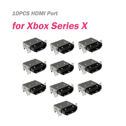 1-10pcs XSS XSX HDMI Port Connector Socket for Xbox Series X / Xbox Series S Replacement HDMI-Compatible Port Socket Connector Techelectronicx