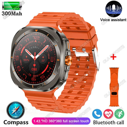 Z7 Ultra Smart Watch Men Women Watch 7 Ultra Amoled 415*415  BT Call Outdoor Sport Compass Watches ECG+PPG Waterproof SmartWatch Techelectronicx