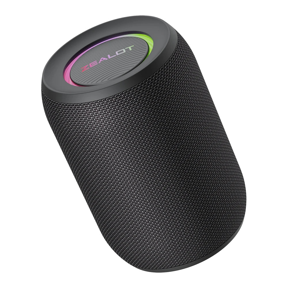 Zealot-S32PRO Powerful Bluetooth Speaker, Bass Wireless, LED Light, Outdoor Speakers, Subwoofer, Waterproof Sound Box Support Techelectronicx