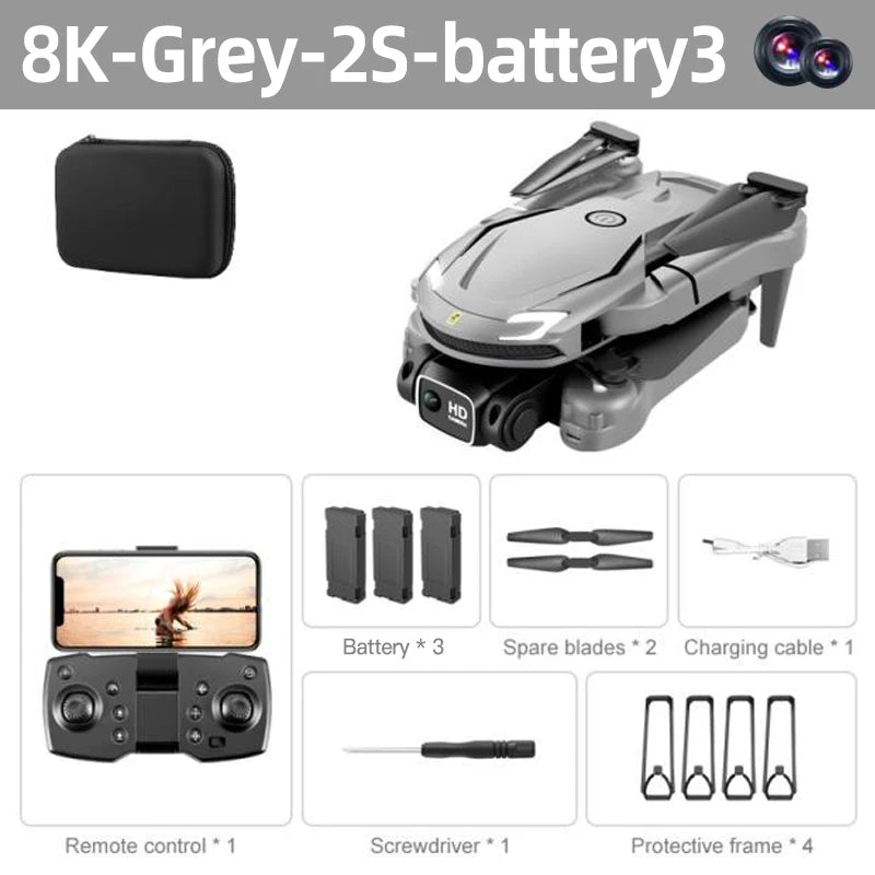 XIAOMI MIJIA New Mini Drone V88 5G 8K Professional HD Aerial Photography Remote Control Aircraft Folding Quadcopter toy drone TechElect