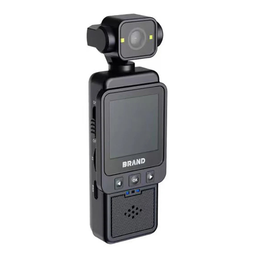 1080P WiFi Sports Wearable Camera Travel Bicycle Driver Recorder Pocket Camera for Motorcycle and Vlogging Tech Electronics