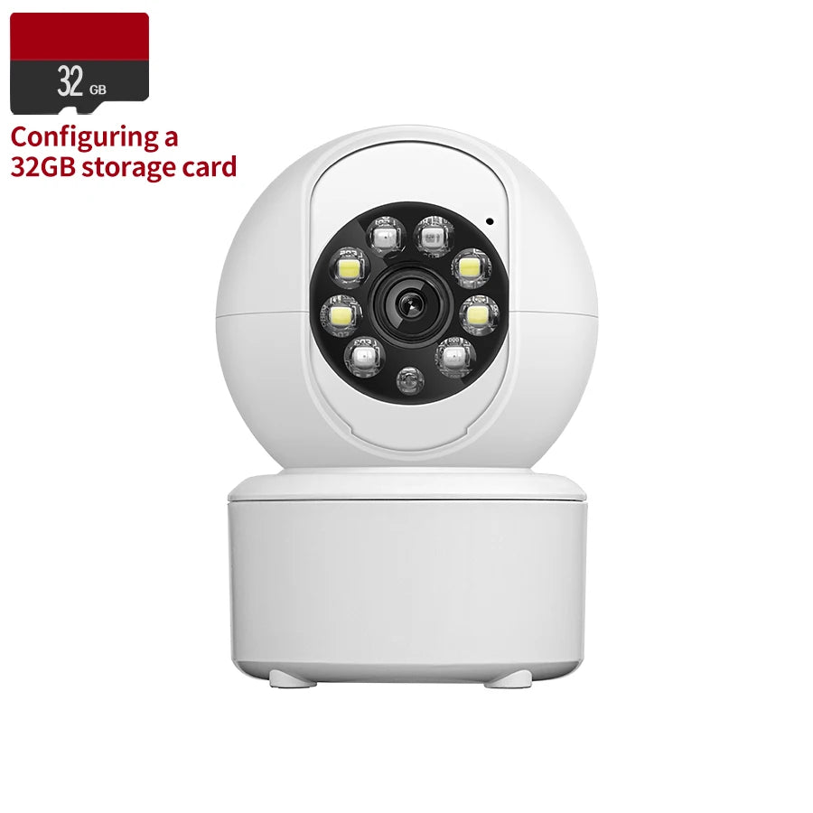 1080P Smart WIFI Security Protection Pet Baby Monitor Camera Full Color Night Vision Automatic Tracking Two-Way Audio ICSEE TechElect