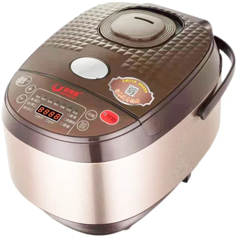 110V/220V Low Sugar Rice Cooker Smart Keep Warm Preset for USA Japan Canada Techelectronicx