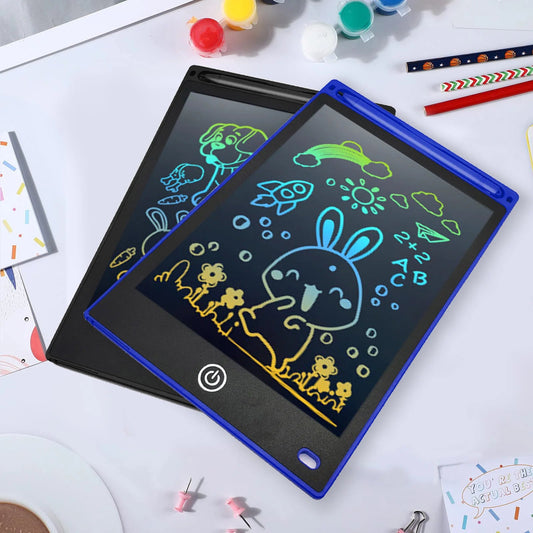 12 Inch Electronic Drawing Board(Brightness Increase By 20%), Writing Tablet For Kids, Colorful Screen Doodle Board Techelectronicx