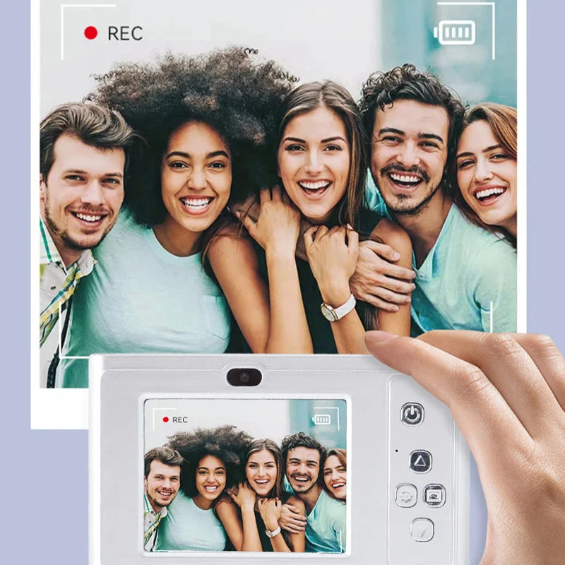 Xiaomi 4K Digital Camera Travel Selfie Camara 50MP HD Dual Lens Zoom Photography Screen Entry-Level Kids Campus Mini Retro Cam - TechElect