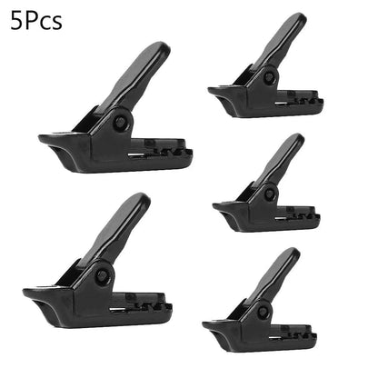 1/5/10PcsTarpaulin Clip Tent Canopy Clip Buckle Outdoor Wind Rope Clamps Reusable Awning Mountaineering Camping Accessories TechElect