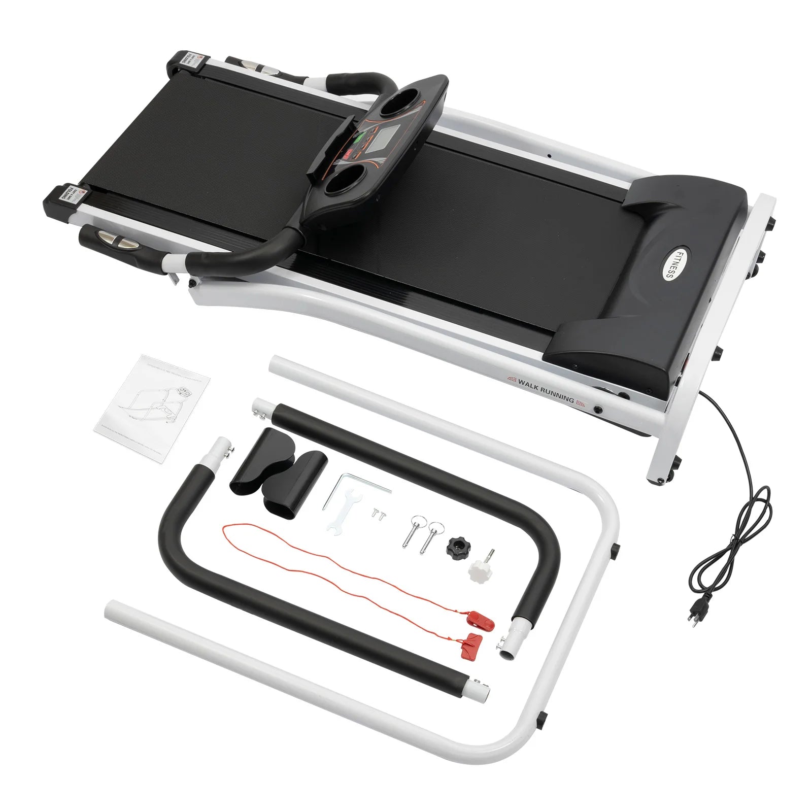 Fitness Equipment Walking Running Machine Fitness Low Speed for Elderly Home Electric Rehabilitation Treadmill TechElect