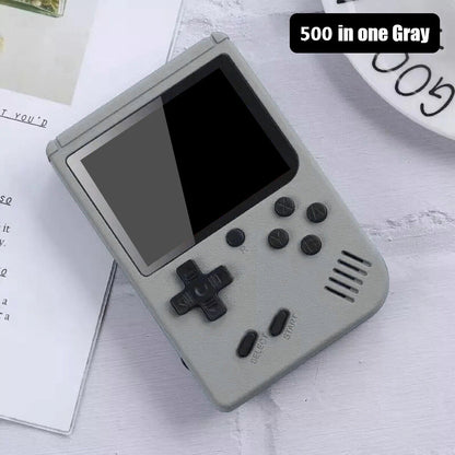 Retro Portable Mini Handheld Video Game Console 8 Bit 3.0 Inch Color LCD Kids Color Game Player Built in 500 Games Techelectronicx