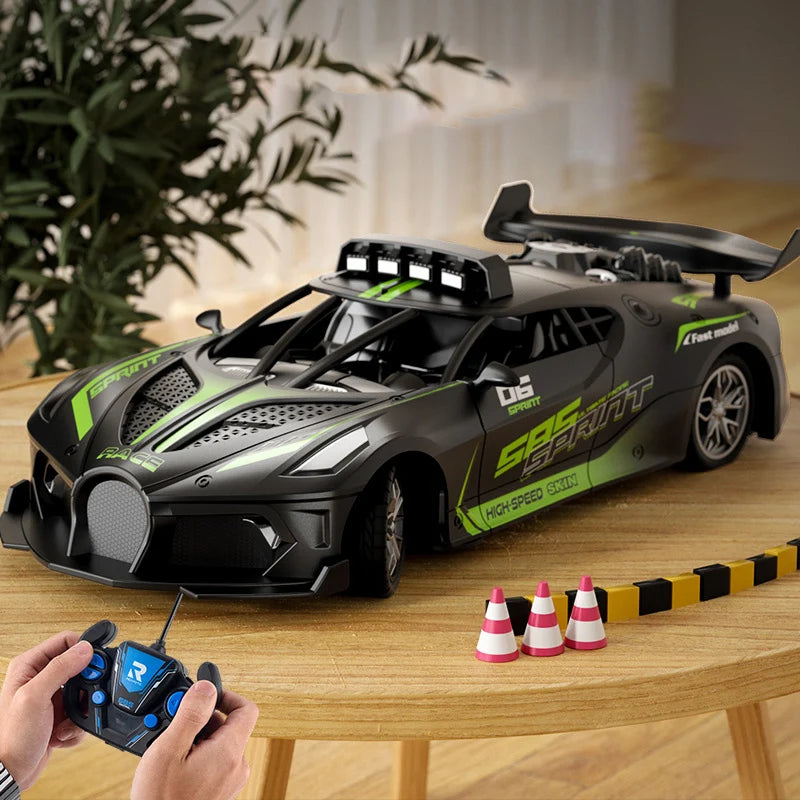 1/18 Rc Car High Speed Drift Sport Cars Remote Control Vehicle Sports Racing Car Toy Model Children Toys for Boys Birthday Gifts Techelectronicx
