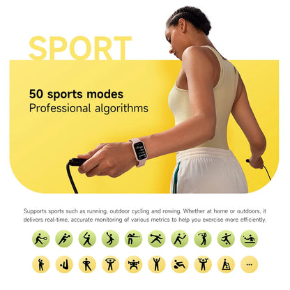 Xiaomi Mi Band 9 Active Global Version Smart Bracelet 9 Color 1.47" TFT Display 50+ Sport Modes Blood Oxygen Monitor Wristband Techelectronicx