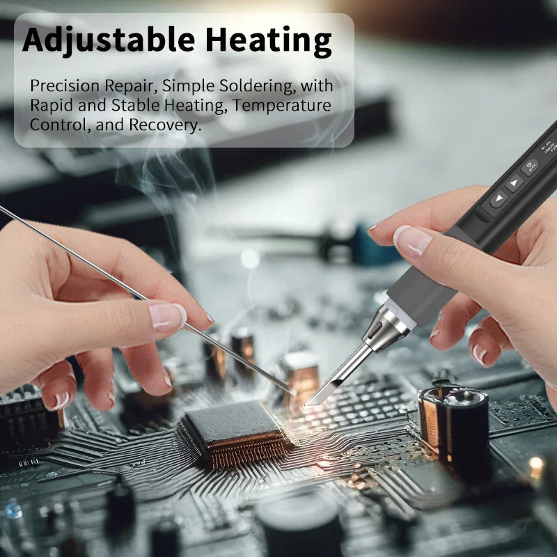 ZOYI  Smart Soldering iron 96W ZT-N1 Electrician portable constant temperature welding pen for home maintenance welding Techelectronicx
