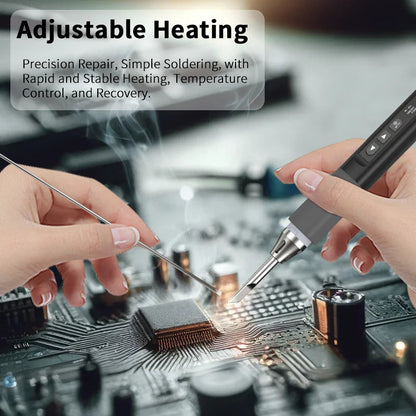 ZOYI  Smart Soldering iron 96W ZT-N1 Electrician portable constant temperature welding pen for home maintenance welding Techelectronicx