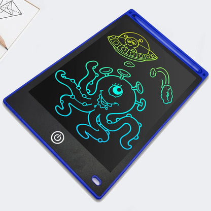 12 Inch Electronic Drawing Board(Brightness Increase By 20%), Writing Tablet For Kids, Colorful Screen Doodle Board Techelectronicx