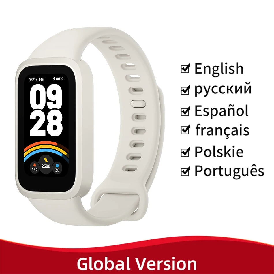 Xiaomi Mi Band 9 Active Global Version Smart Bracelet 9 Color 1.47" TFT Display 50+ Sport Modes Blood Oxygen Monitor Wristband Techelectronicx