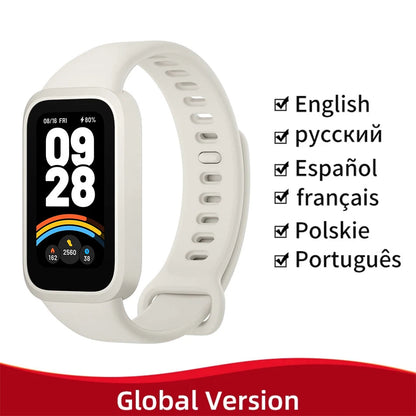 Xiaomi Mi Band 9 Active Global Version Smart Bracelet 9 Color 1.47" TFT Display 50+ Sport Modes Blood Oxygen Monitor Wristband Techelectronicx