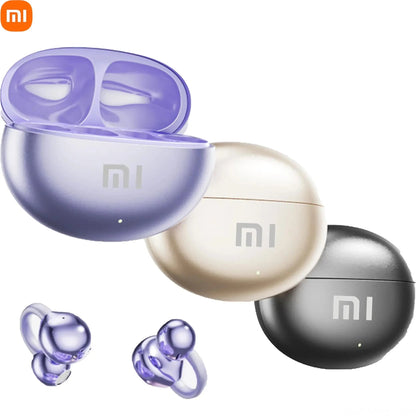 XIAOMI M91 Earbud Wireless Earphones Open Ear Clip Sport Bluetooth 5.4 Earphones ENC Noise cancelling Earphones with Microphone Techelectronicx