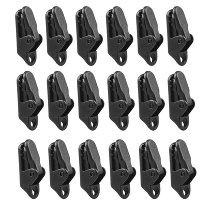 1/5/10PcsTarpaulin Clip Tent Canopy Clip Buckle Outdoor Wind Rope Clamps Reusable Awning Mountaineering Camping Accessories TechElect