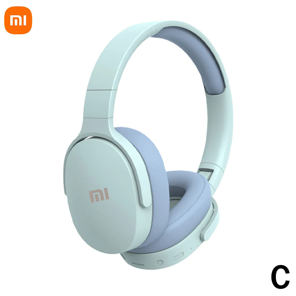Xiaomi Wireless Bluetooth Headphones Over Ear HiFi Stereo Foldable Lightweight Headset Supports TF Cards 3.5mm Type-C Interface Techelectronicx