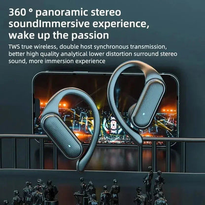 XIAOMI A520 Wireless Bluetooth 5.3 Earphones TWS Sports Earphones Touch HiFI Stereo Life Waterproof Ear Hanging Earphones Techelectronicx