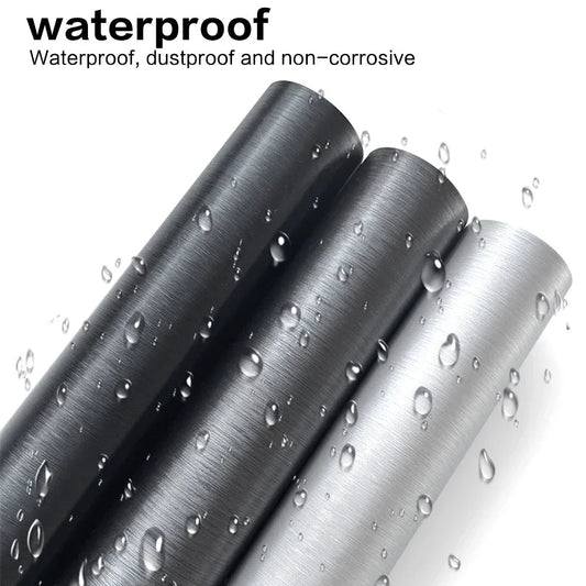 Vinyl Wrap Matt Brushed Aluminum Vinyl Wrap Film Waterproof PVC Foil Vehicle DIY Sticker Air Release Car Styling Car Accessories Techelectronicx