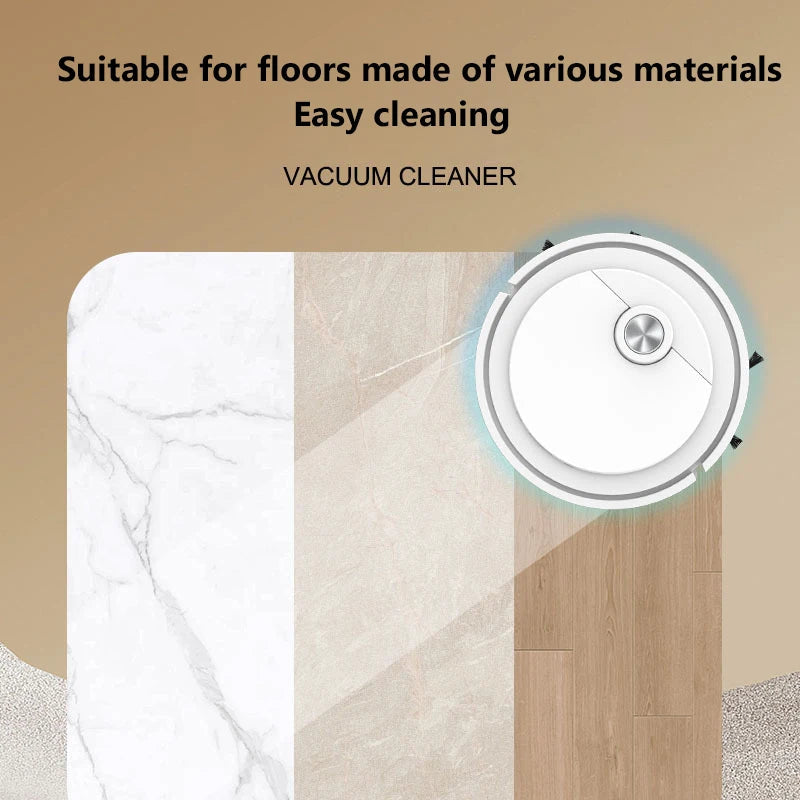 Xiaomi Smart Sweeping Robot 3-in-1 Smart Cleaner Household Rechargeable Fully Automatic Vacuum Cleaner 6000Pa Suction Pet Hair Techelectronicx