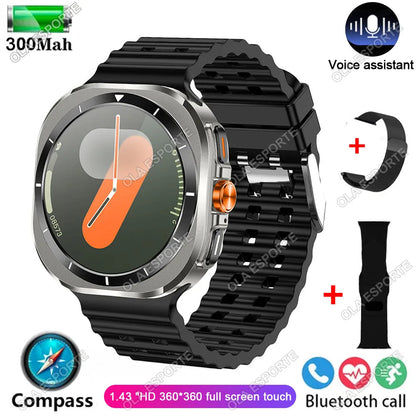 Z7 Ultra Smart Watch Men Women Watch 7 Ultra Amoled 415*415  BT Call Outdoor Sport Compass Watches ECG+PPG Waterproof SmartWatch Techelectronicx