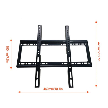 26-63inch TV Wall Mount Bracket Universal Flat Panel TV Frame Adjustable TV Mount Monitor Holder with Level for LCD LED Monitor TechElect