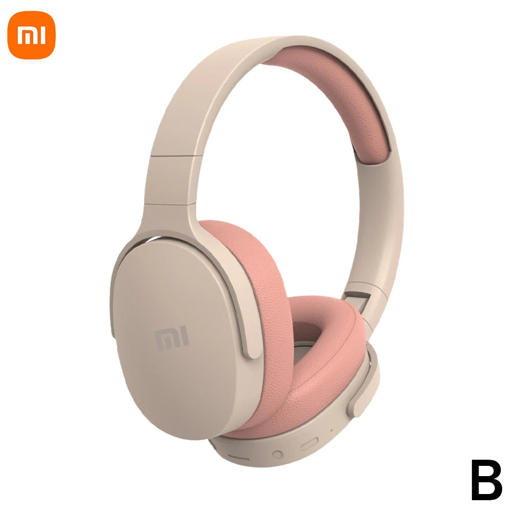 Xiaomi Wireless Bluetooth Headphones Over Ear HiFi Stereo Foldable Lightweight Headset Supports TF Cards 3.5mm Type-C Interface Techelectronicx