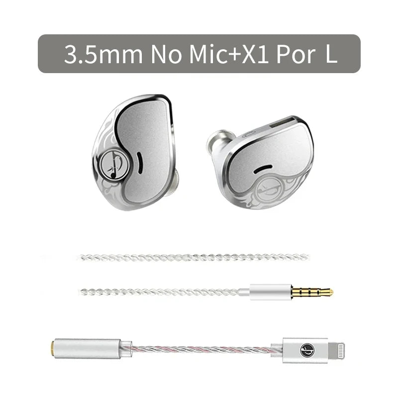 Zhulinniao Qingluan Z4 In-Ear Metal Headphones HiFi Sound Noise Cancelling for Music & Gaming Student And Office Use Techelectronicx