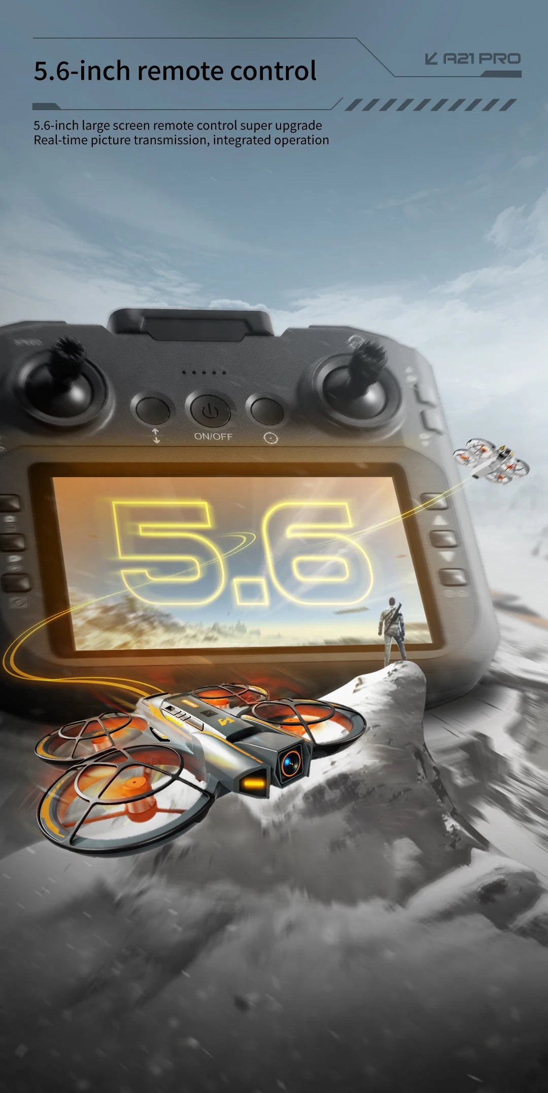 Xiaomi Original A21Pro Drone 8K GPS Professional HD Aerial Photography Remote Control Aircraft 5G HD Camera Quadcopter Toy UAV Techelectronicx