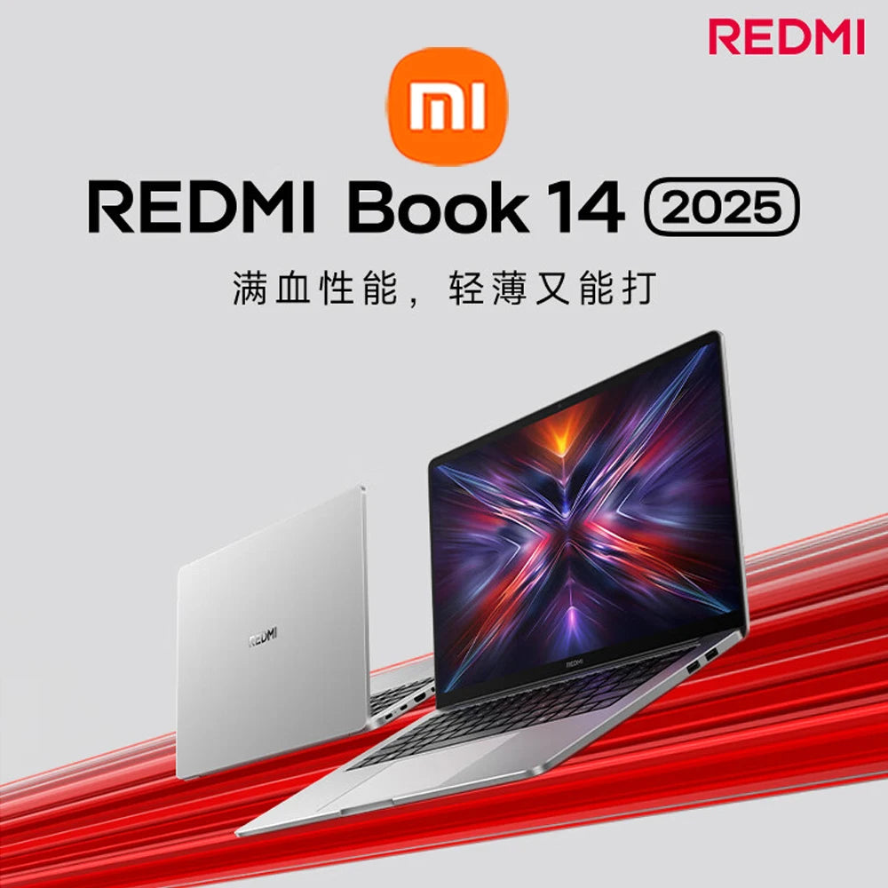 【World Premiere】REDMI Book 14 2025 NEW C5-220H 16G/32G+512GB/1TB 2.8K 120Hz Screen Techelectronicx