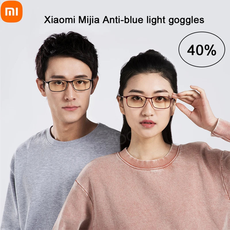 Xiaomi Mijia Anti-Blue Light Glasses | Stylish Eye Protection with High Blue Light Blocking for Office Workers TechElect