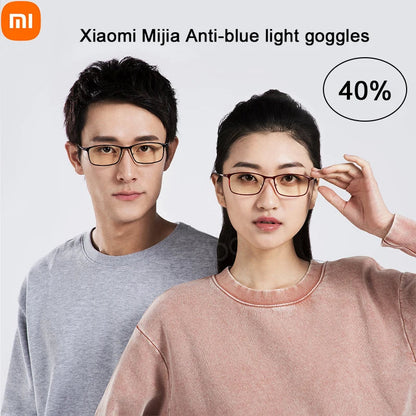 Xiaomi Mijia Anti-Blue Light Glasses | Stylish Eye Protection with High Blue Light Blocking for Office Workers TechElect