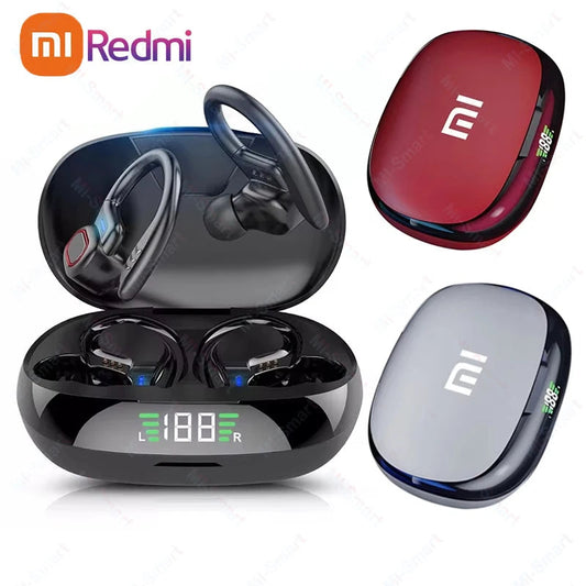 Xiaomi Redmi S730 TWS Wireless Bluetooth Earbuds Ear Hook Headphone Hifi Stereo Sound Earphones Sports Gaming Headset with Mic Techelectronicx
