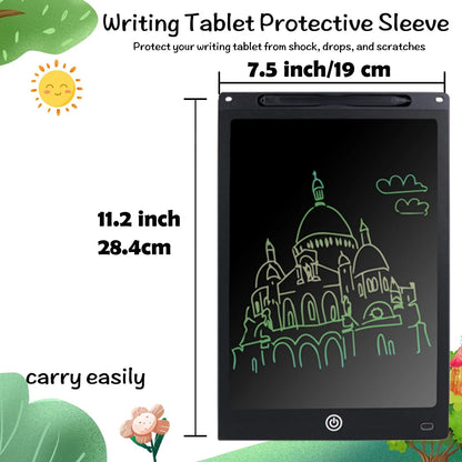 12 Inch Electronic Drawing Board(Brightness Increase By 20%), Writing Tablet For Kids, Colorful Screen Doodle Board Techelectronicx