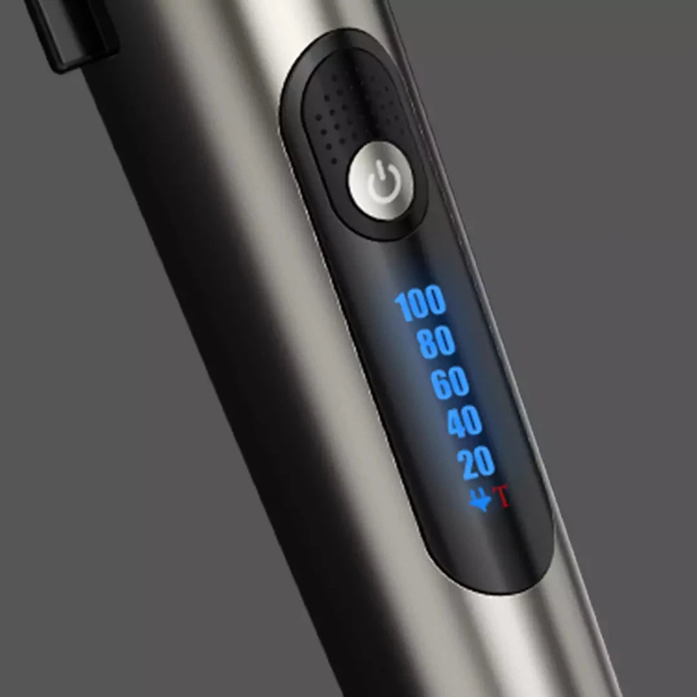 Youpin RIWA Hair Clipper Professional Electric Trimmer For Men With LED Screen Washable Rechargeable Men Strong Power Steel Head Techtronicx