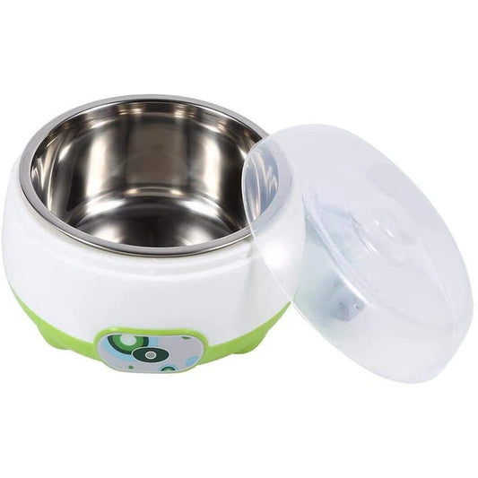 Yoghourt Machine, Automatic Stainless Steel Liner Yogurt Maker Machine Home DIY Yoghourt Container, Yogurt Maker EU Plug Techelectronicx