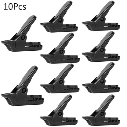 1/5/10PcsTarpaulin Clip Tent Canopy Clip Buckle Outdoor Wind Rope Clamps Reusable Awning Mountaineering Camping Accessories TechElect