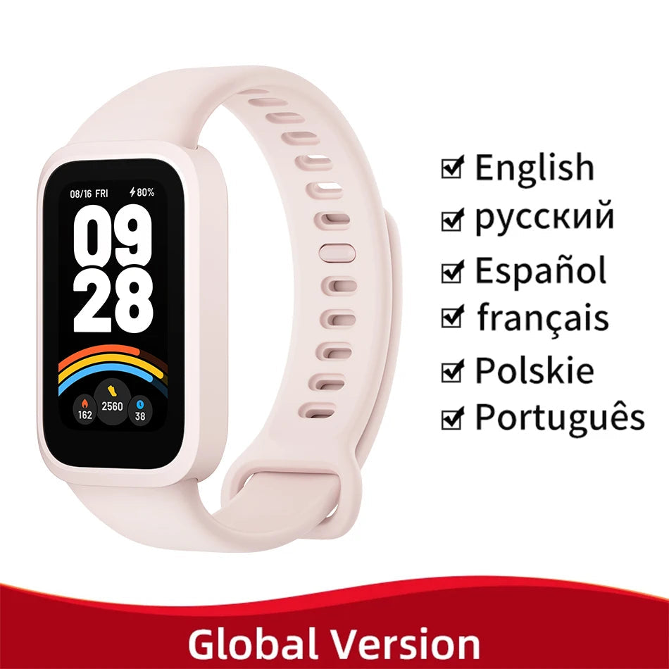 Xiaomi Mi Band 9 Active Global Version Smart Bracelet 9 Color 1.47" TFT Display 50+ Sport Modes Blood Oxygen Monitor Wristband Techelectronicx