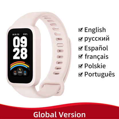 Xiaomi Mi Band 9 Active Global Version Smart Bracelet 9 Color 1.47" TFT Display 50+ Sport Modes Blood Oxygen Monitor Wristband Techelectronicx
